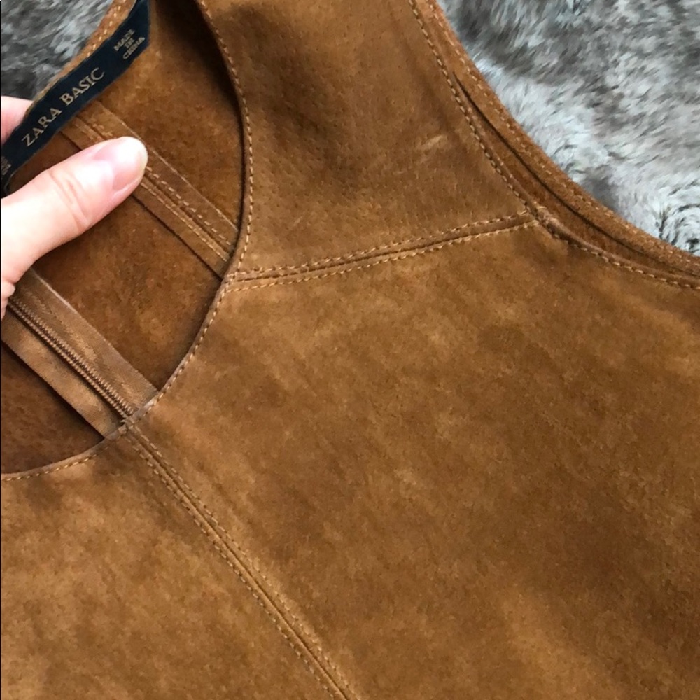 Zara leather vest - Picture 6 of 6